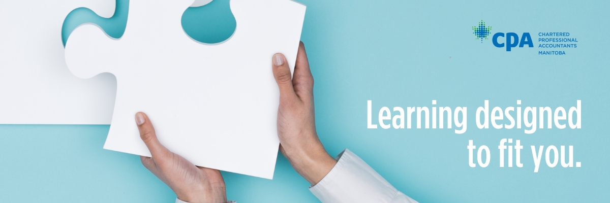 Hands putting a large puzzle together with the words, learning designed to fit you.