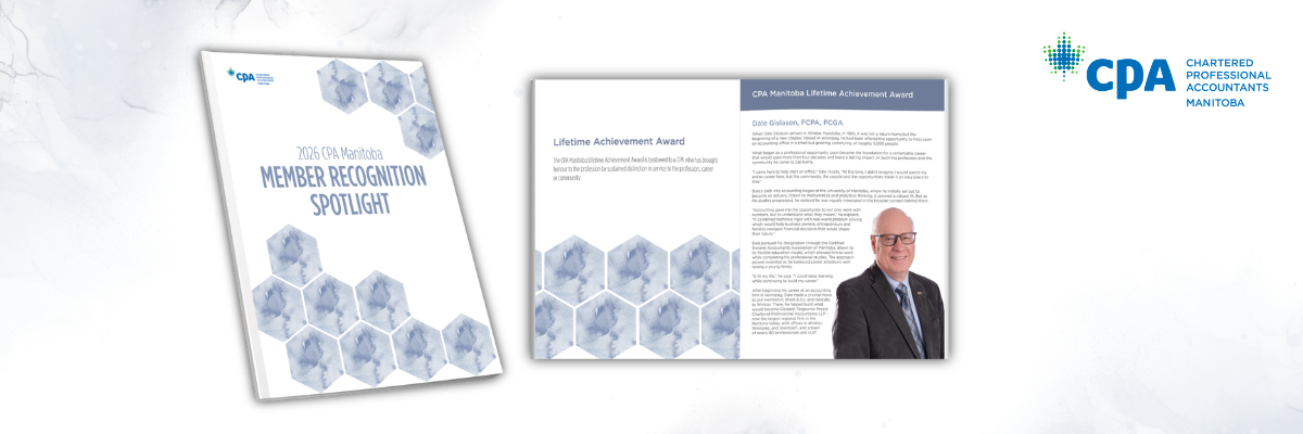 The cover and two inside pages of the Member Recognition Program Spotlight document are displayed on top of a light grey background.