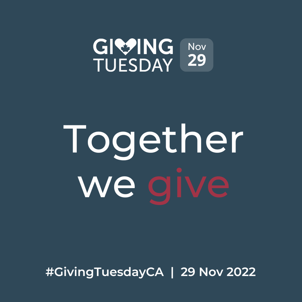 Giving Tuesday - Be A Part of the Global Day of Giving