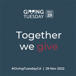 Giving Tuesday - Be A Part of the Global Day of Giving